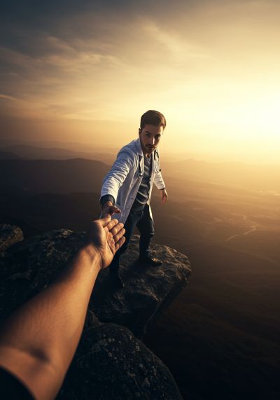 médico pedindo ajuda